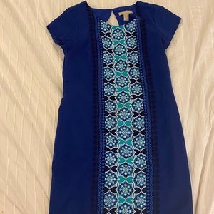 Blue pattern Banana Republic Dress